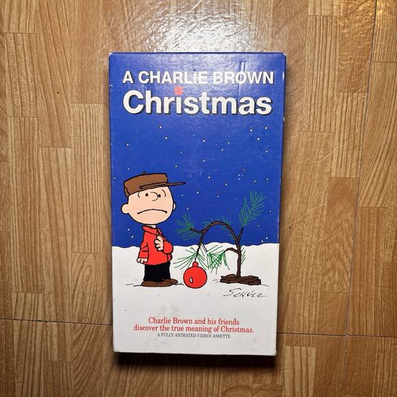 A Charlie Brown Christmas VHS 1991 Peanuts Holiday Movie Classic - Picture 2 of 3